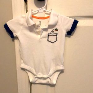 Baby Gap polo onsie